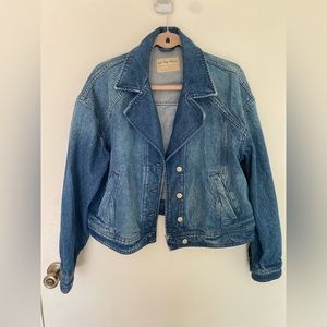 We The Free Denim Blazer Size L